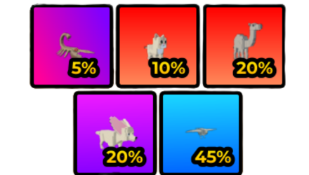 PACOTE DE PETS DO DESERTO X10